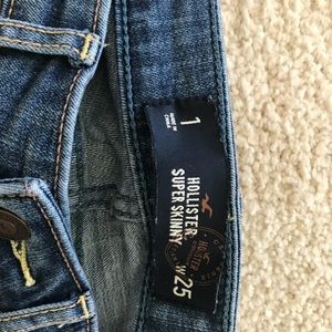 Hollister Super Skinny Jeans Waist 25 Size 1